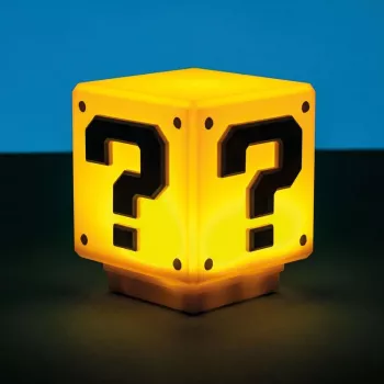 Luz mini bloque de preguntas Paladone Super Mario