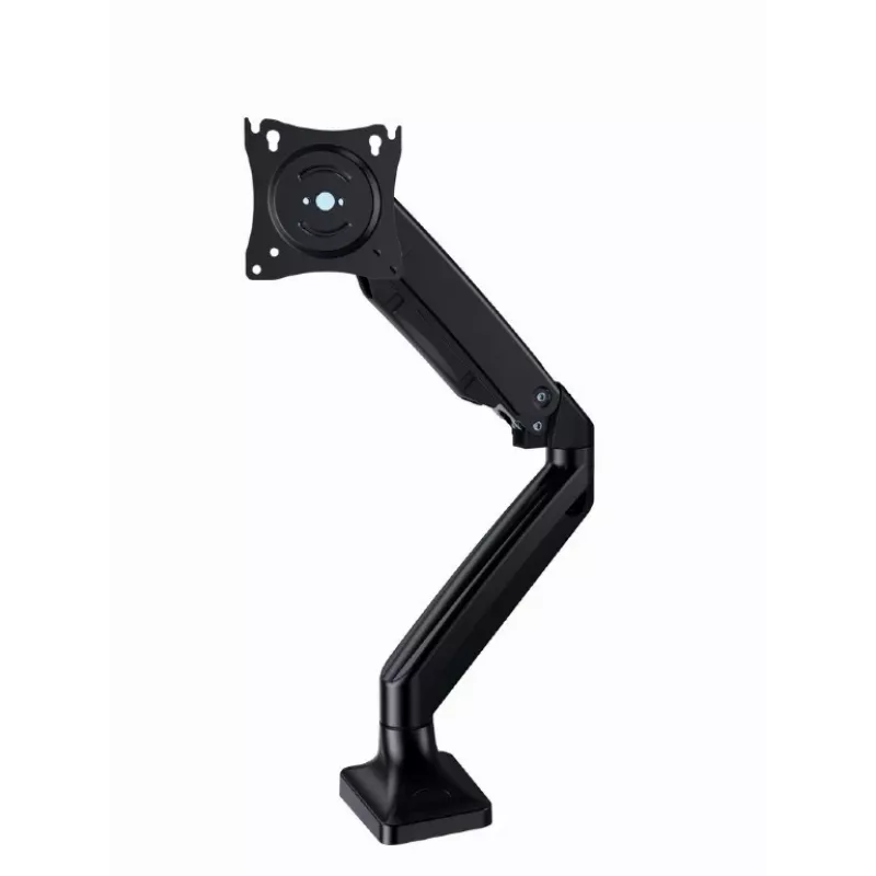 Soporte para monitor GEMBIRD MA-DA1-03 para pantallas de 17–35 pulgadas, 10 kg, VESA 75x75–100x100, pinza de mesa/pasacables de mesa, negro