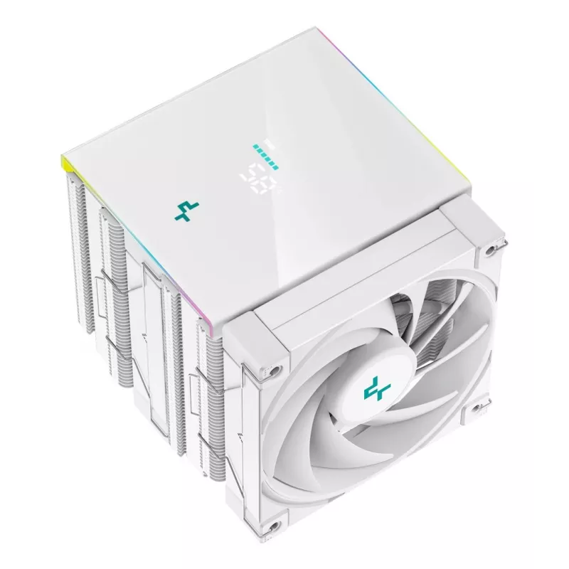 Ventilador de CPU DeepCool AK620 Digital WH 12 cm blanco 1 ud.