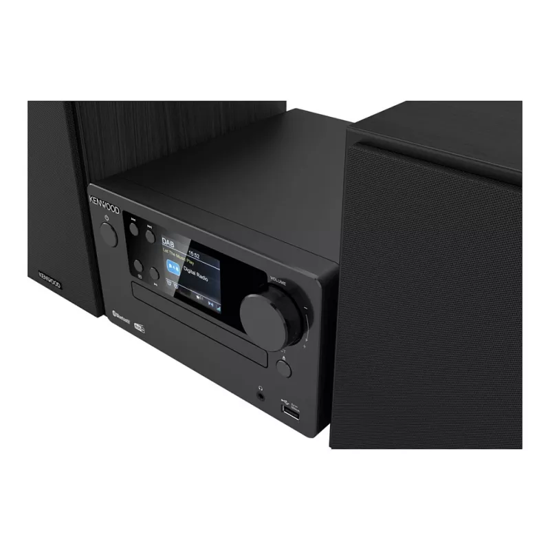 Microcadena de audio doméstico Kenwood M-725DAB-B 25 W negro (M725DABB)
