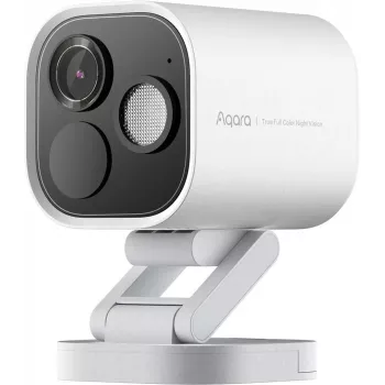 Cámara de vigilancia IP Aqara Hub G5 Pro Cube 2688×1520, campo de visión 133°, distancia focal 4,2 mm, para exterior, techo/pared, blanca