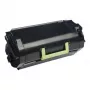 Cartucho de tóner de alto rendimiento Lexmark MSMX710 Return Programme 25K, negro