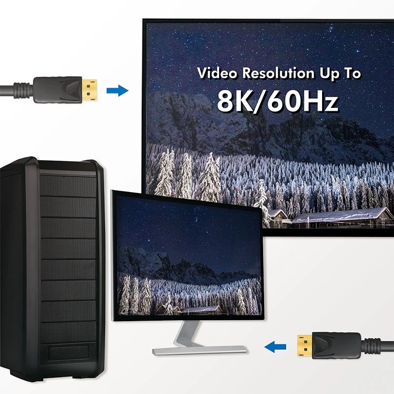 Cable DisplayPort LogiLink CV0139 5 m negro