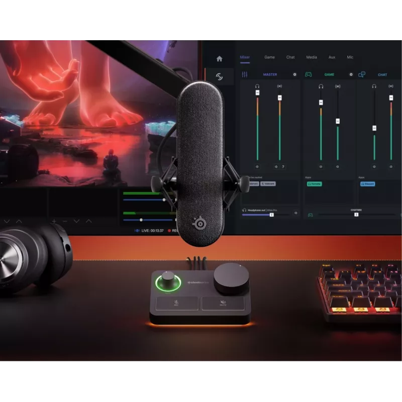 Micrófono para PC Steelseries ALIAS PRO