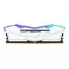 DIMM 32 GB DDR5-6000 (2x 16 GB) kit dual, memoria RAM blanca, FF4D532G6000HC38ADC01, Delta RGB, INTEL XMP