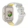 Smartwatch Colmi P86 oro con Bluetooth y medidor de frecuencia cardíaca