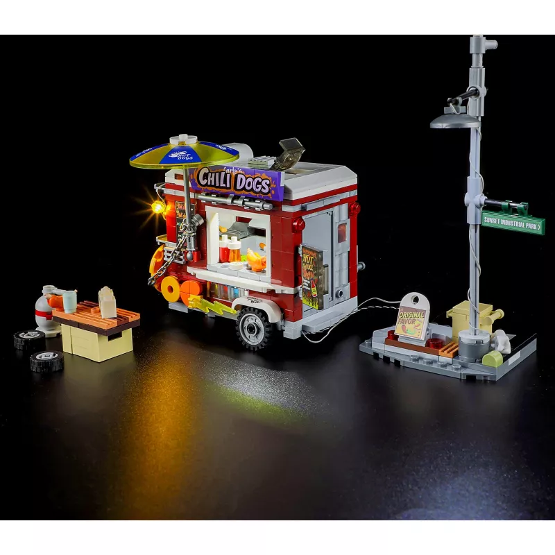 Chili Dog Pendant, juguete de construcción
