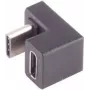 Adaptador USB-C ShiverPeaks 13-40006, conector en ángulo USB 3.1 180°