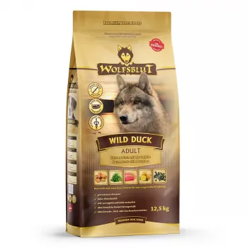 WOLFSBLUT Wild Duck pato con patatas - pienso para perros - 12,5 kg