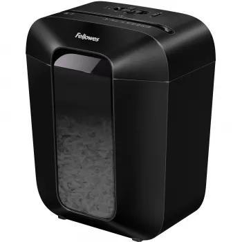 Destructora de documentos Fellowes Powershred LX50 corte en partículas negra