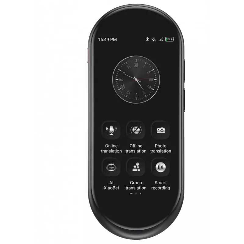 Traductor de voz portátil MAXCOM MT100 4G, traducción de voz multilingüe, dispositivo compacto de mano