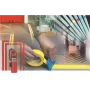 Cinta adhesiva de PVC 3M 471F, 50 mm x 33 m, rojo
