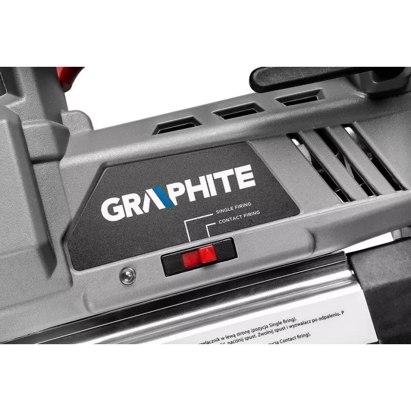 Graphite 58G081 Energy+ grapadora a batería 2 en 1, 18 V Li-Ion, sin batería