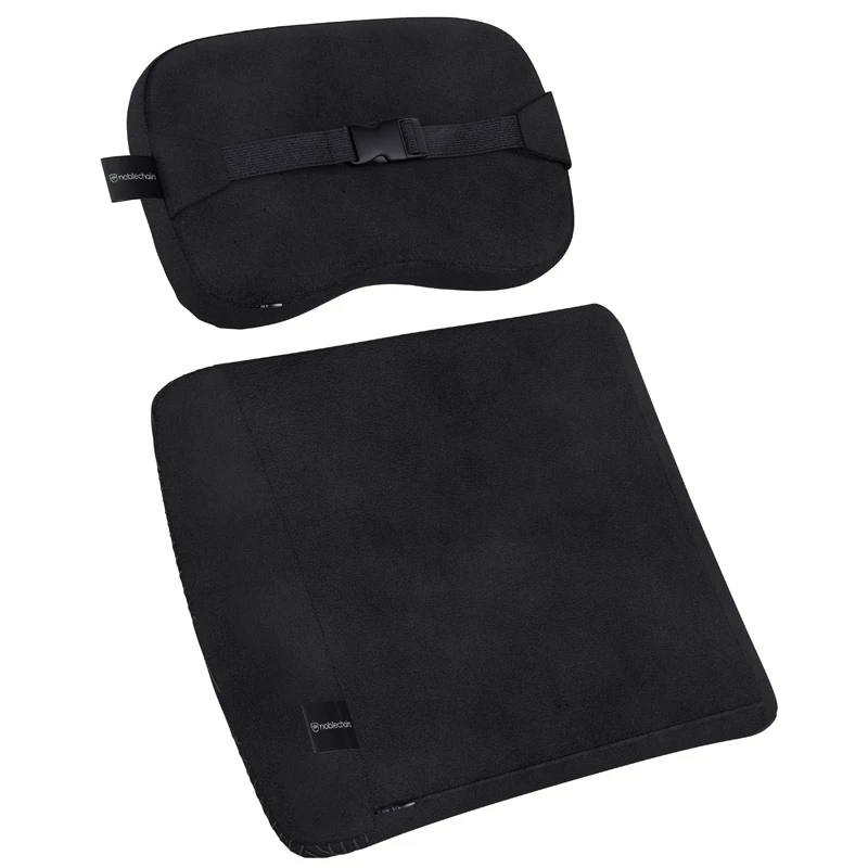 noblechairs Set de cojines Memory Foam - Black Panther Edition