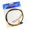Cable de conexión para pulsador/interruptor Lamptron - 300 mm