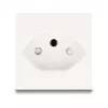 Toma de corriente con toma de tierra DELOCK Easy 45 T13 Suiza 45×45 mm, 250 V / 10 A, blanco