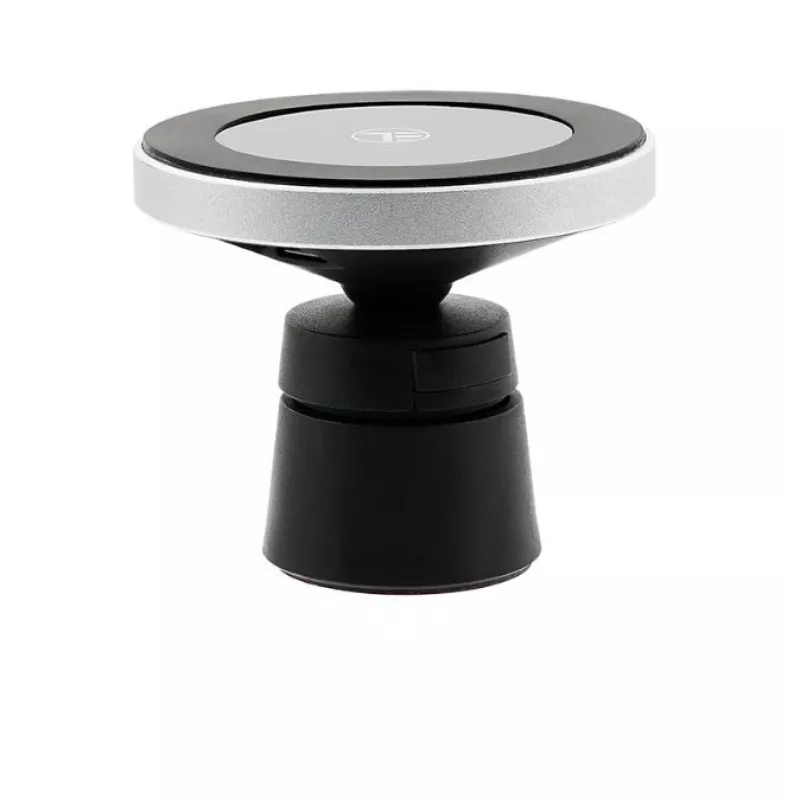 Cargador inalámbrico para coche Tellur WCC2 magnético con certificación Qi, soporte magnético para cargar el móvil en el coche