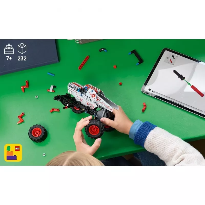 LEGO TECHNIC 42200 Monster Jam™ ThunderROARus™ con motor de retroceso