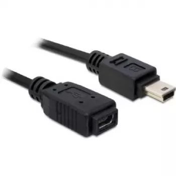 Cable USB DeLOCK 82667 1 m negro conector macho/hembra