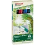 Rotulador permanente Edding EcoLine 21 negro azul verde rojo 4 uds.
