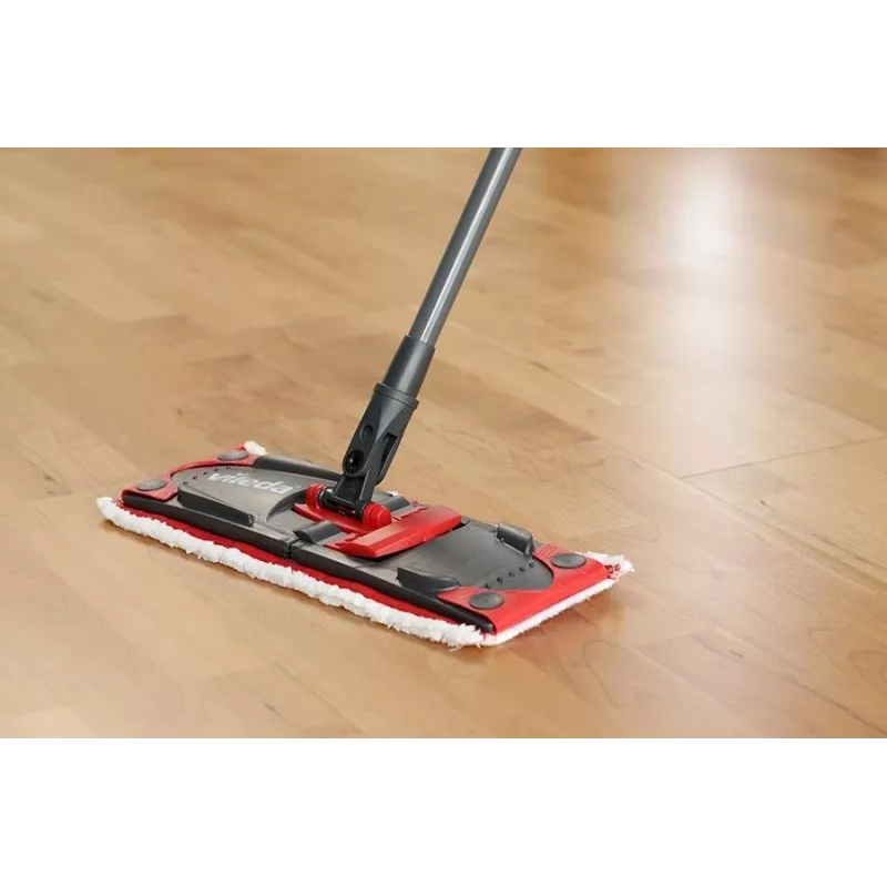 Fregona VILEDA Ultramax XL Box — cabezal giratorio de microfibra 360° lavable, plegable, para suelos duros