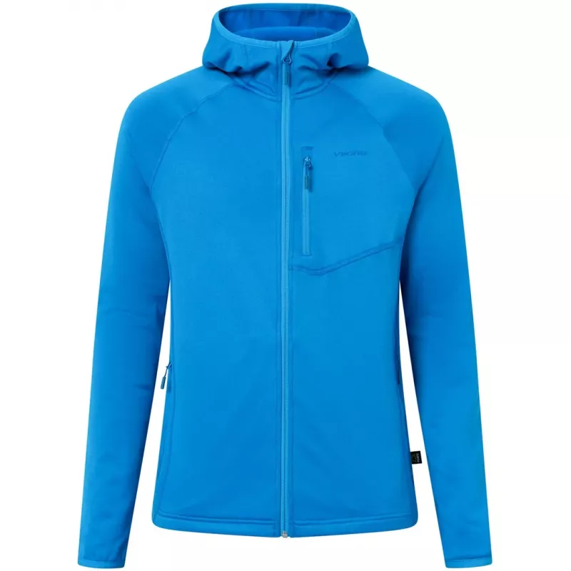 Sudadera con capucha Viking Jukon Zip - azul