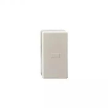 Rutenbeck UG 3 w Caja de instalación de red de superficie, blanco perla (RAL 1013)