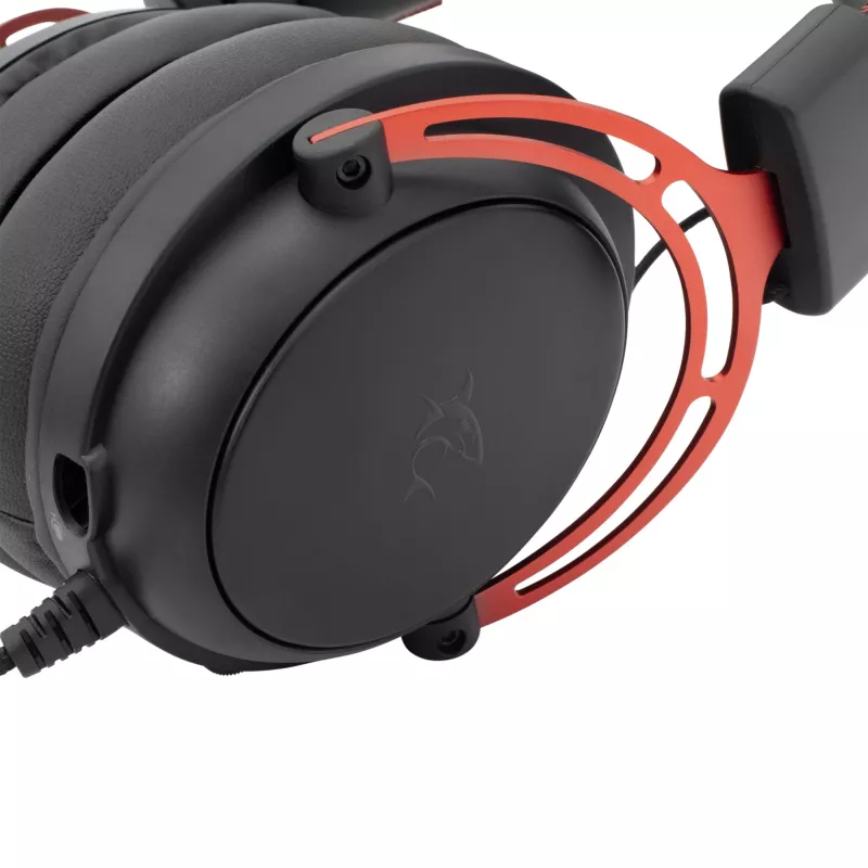 Auriculares White Shark GH-2341 Gorilla negro/rojo