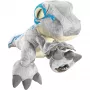 Jurassic World, azul, peluche gris/azul, 48 cm