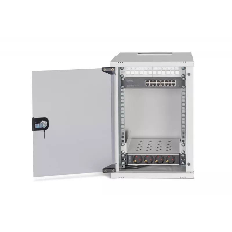 Rack de montaje en pared Digitus DN-49102-SET 9U 315 x 300 mm gris