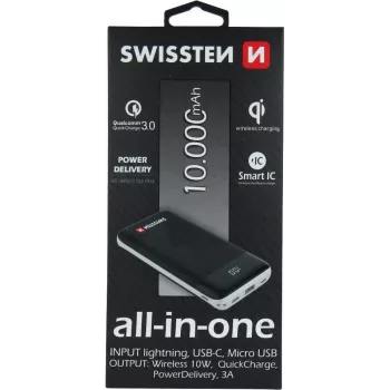 Batería externa Swissten SV0153263010 10000 mAh