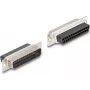 DeLOCK D-Sub 15 pines conector hembra a RJ45 conector hembra kit de montaje blanco VGA RJ-45