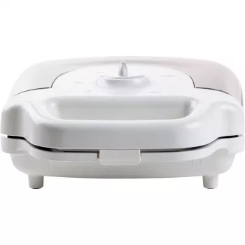 Gofrera Domo DO9222W 2 gofres 900 W negro blanco