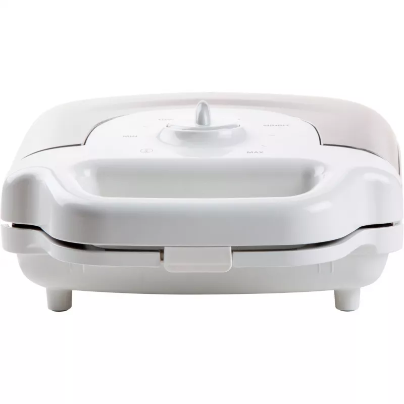 Gofrera Domo DO9222W 2 gofres 900 W negro blanco