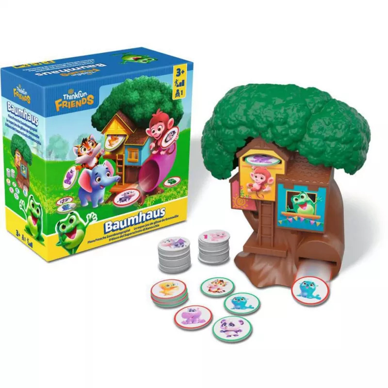 Friends: Casa del árbol, juego de puzle