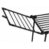 Tendedero PROMIS MONZA extensible grande negro - plegable de pie, H1160mm B2600mm T6000mm