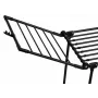 Tendedero PROMIS MONZA extensible grande negro - plegable de pie, H1160mm B2600mm T6000mm
