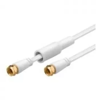 Wentronic 67296 cable coaxial blanco