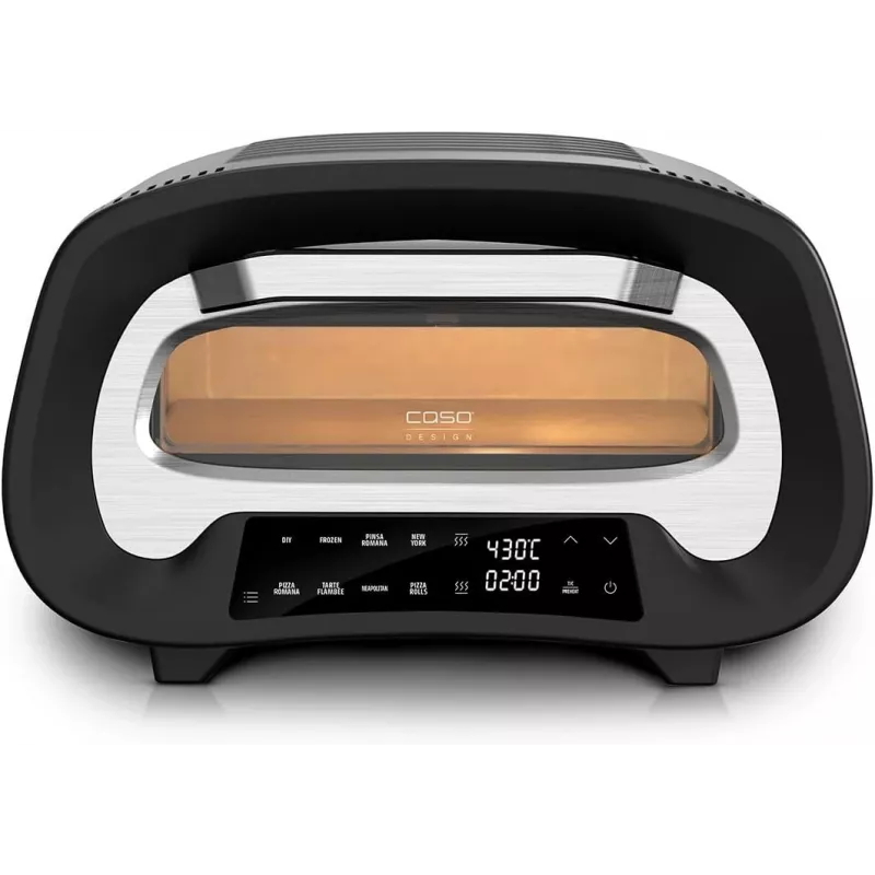Caso Horno para pizza | PizzaChef 430° | 2200 W | Negro/plata