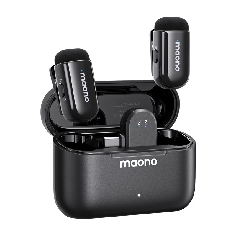 Micrófono MAONO WM622 PC2 — alta sensibilidad, bajo ruido para grabaciones de audio nítidas