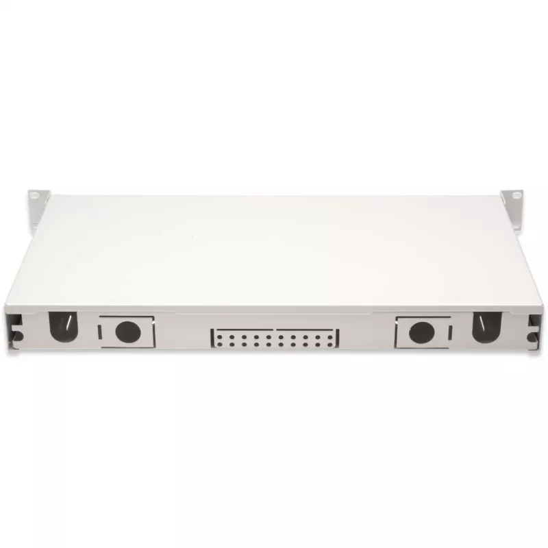 Panel de gestión de cables Digitus DN-96322-4 SC OM4 caja de empalme de fibra óptica Gris