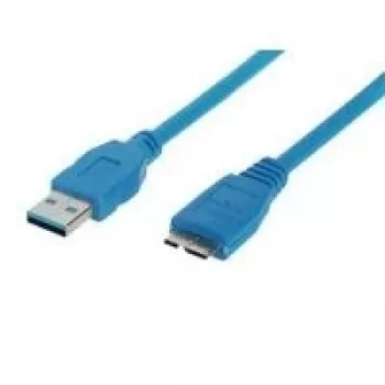 Cable USB ShiverPeaks BS77191 1 m USB 3.2 Gen 1 Micro-USB B azul