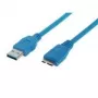 Cable USB ShiverPeaks BS77191 1 m USB 3.2 Gen 1 Micro-USB B azul