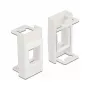 Soporte Keystone DeLOCK Easy 45 módulo 22,5 x 45 mm blanco