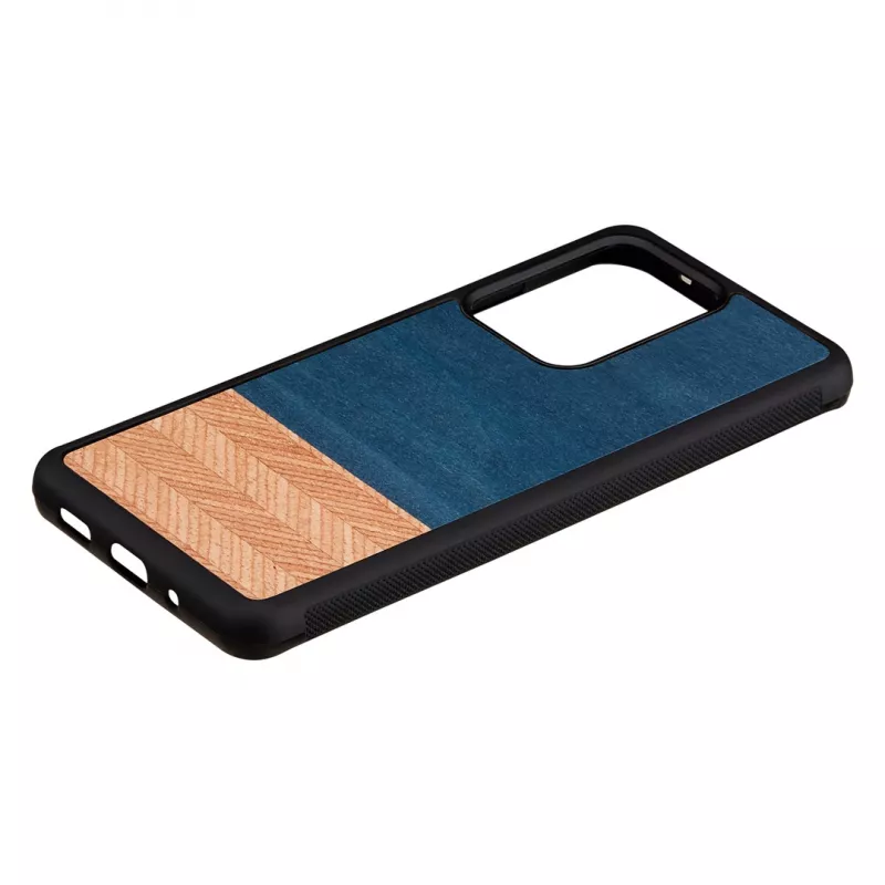 Funda para smartphone Man and Wood Galaxy S20 Ultra denim negro