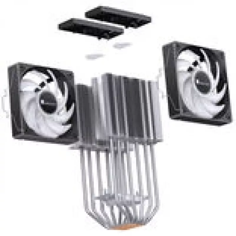 Disipador CPU Jonsbo CR-3000E Dual-Tower negro
