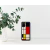 Funda protectora iKins para Samsung Galaxy S20+ – diseño impreso negro