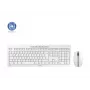 CHERRY Stream Desktop Teclado y ratón incluidos Oficina RF Wireless QWERTZ Alemán Blanco