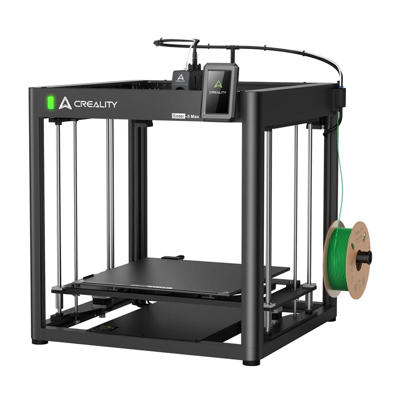 Creality Ender-5 Max impresora 3D CoreXY, hasta 700 mm/s, nivelación automática de 36 puntos, Wi-Fi, negra