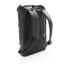 XD Design Bobby Urban Lite P705.501 mochila antirrobo para portátil, 15 pulgadas, 22 l (ampliable a 27 l), resistente al agua, bolsillos RFID, correa para equipaje, negra
